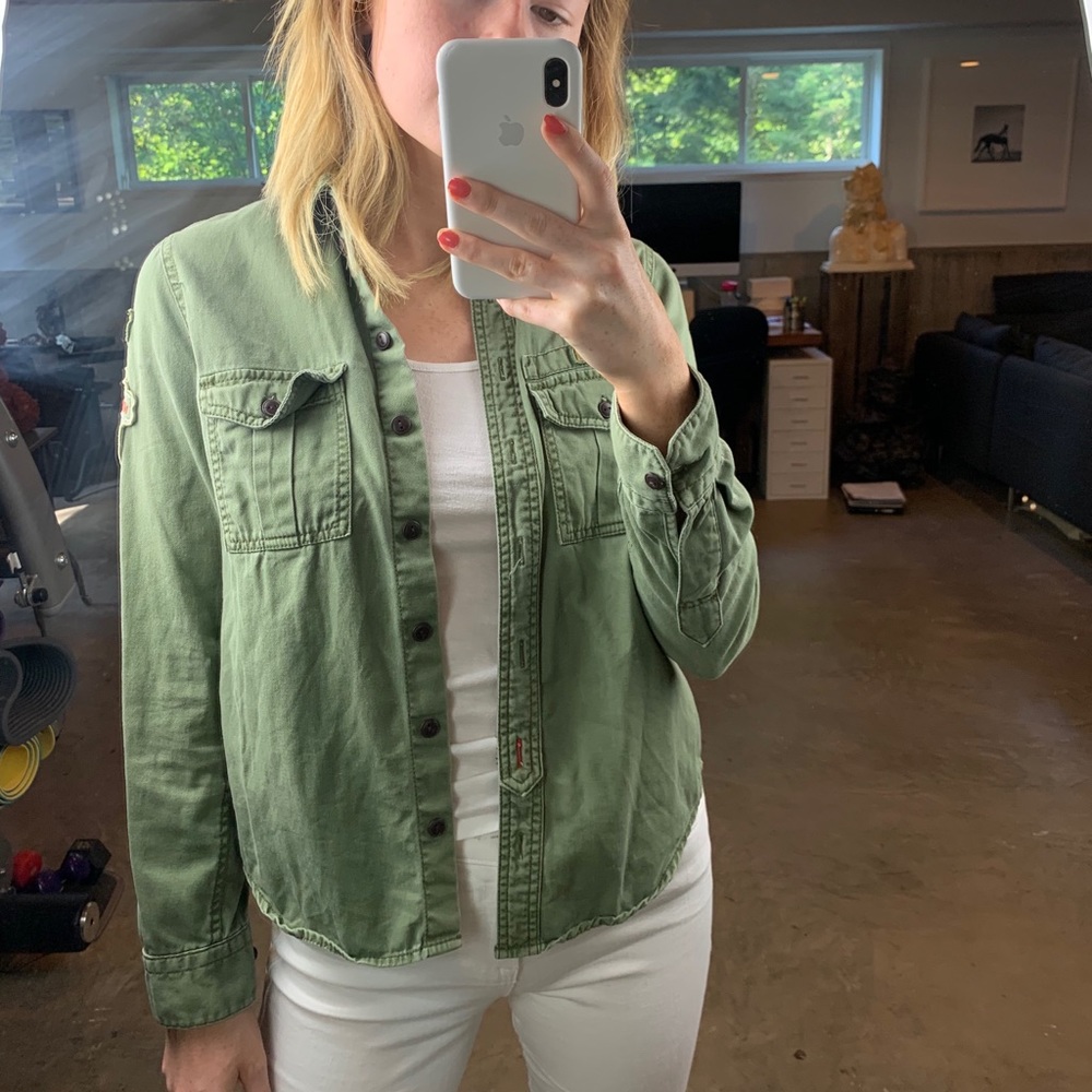 Urban Outfitters BDG Army/Camp jacket/overshirt